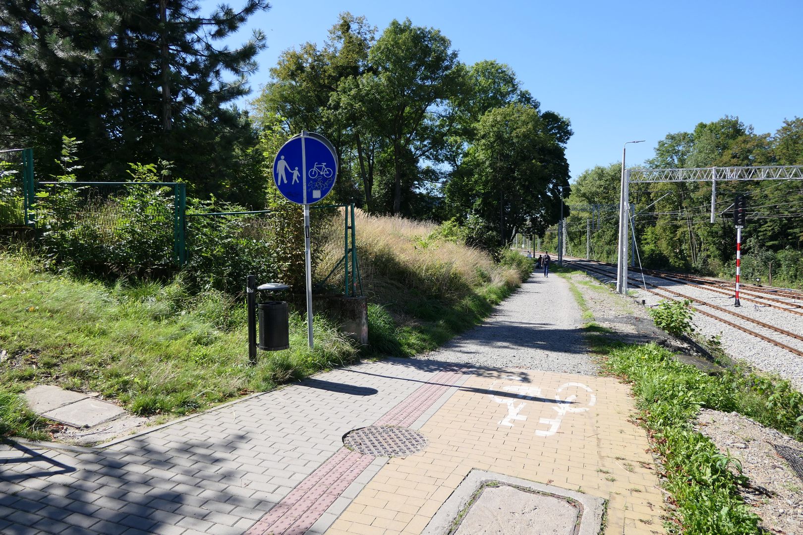 Punkt 3: koniec istniejącego CPR w okolicach parku Trójcy Św.